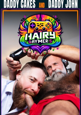Hairy Gaymers - Daddy Cakes and Daddy John Capa